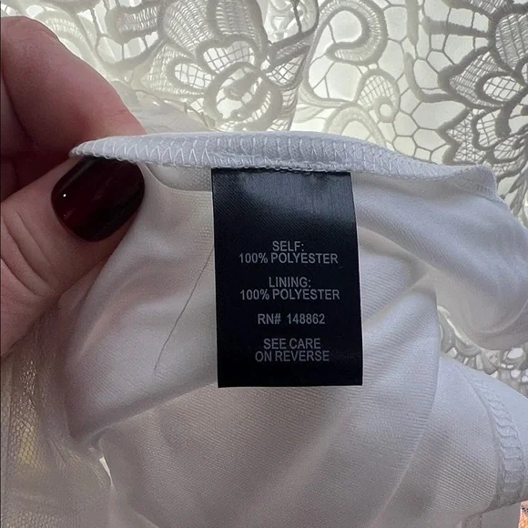 Torrid White Lace Midi Dress - Picture 6 of 9